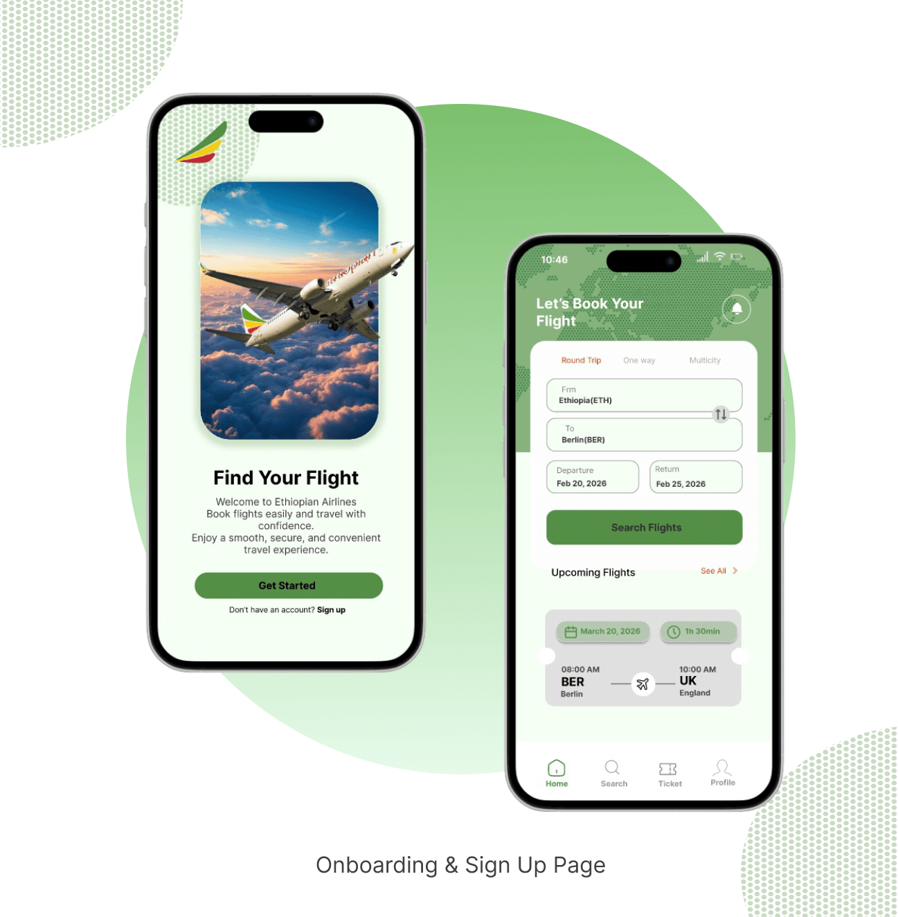 Flight Booking App Design